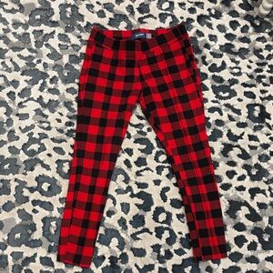 Old Navy Buffalo Plaid Leggings